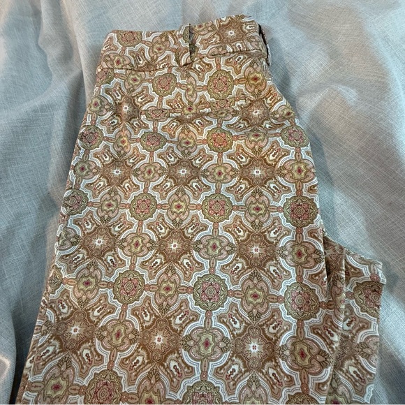 Talbots Beige Patterned Pants - Picture 6 of 7